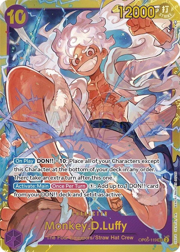 Monkey.D.Luffy (OP05-119) One Piece card
