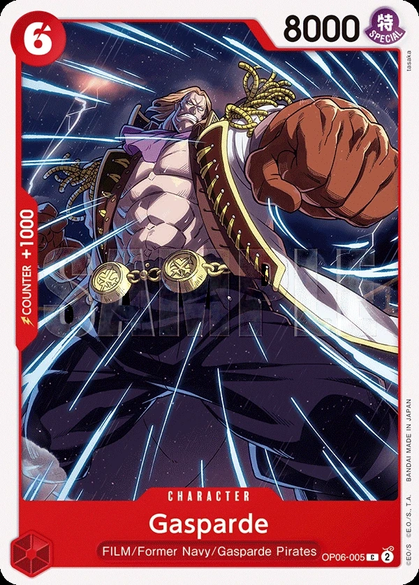 Gasparde (OP06-005) One Piece card