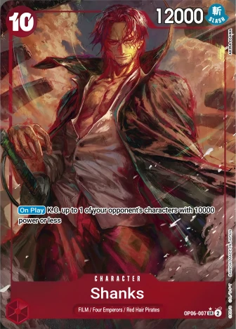 Shanks (OP06-007) One Piece card