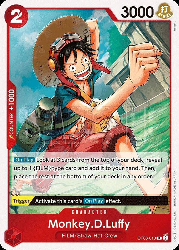 Monkey.D.Luffy (OP06-013) One Piece card