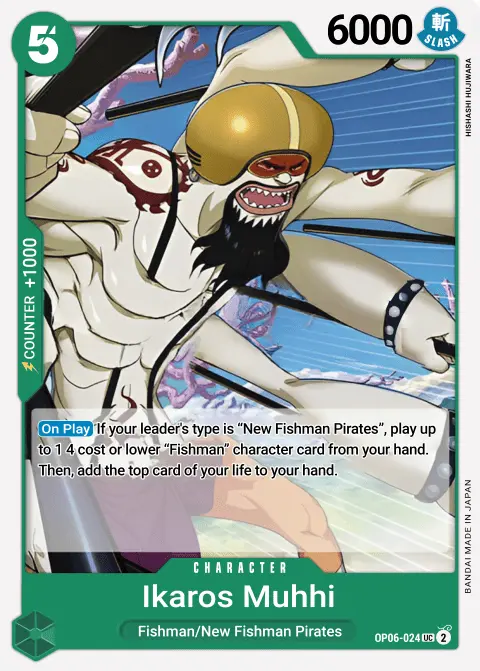 Ikaros Much (OP06-024) One Piece card