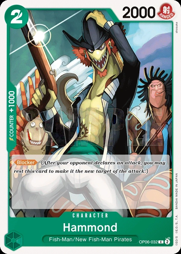 Hammond (OP06-032) One Piece card