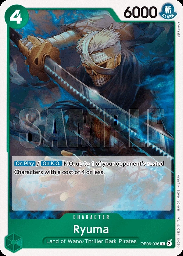 Ryuma (OP06-036) One Piece card