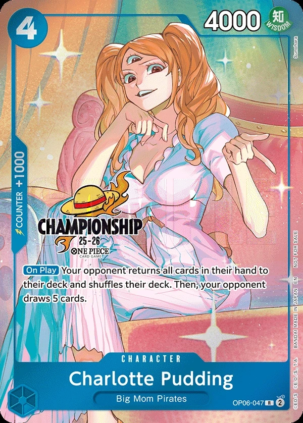 Charlotte Pudding (OP06-047_p1) Alt Art One Piece card
