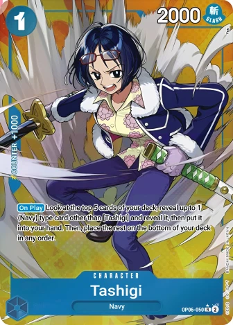 Tashigi (OP06-050) One Piece card