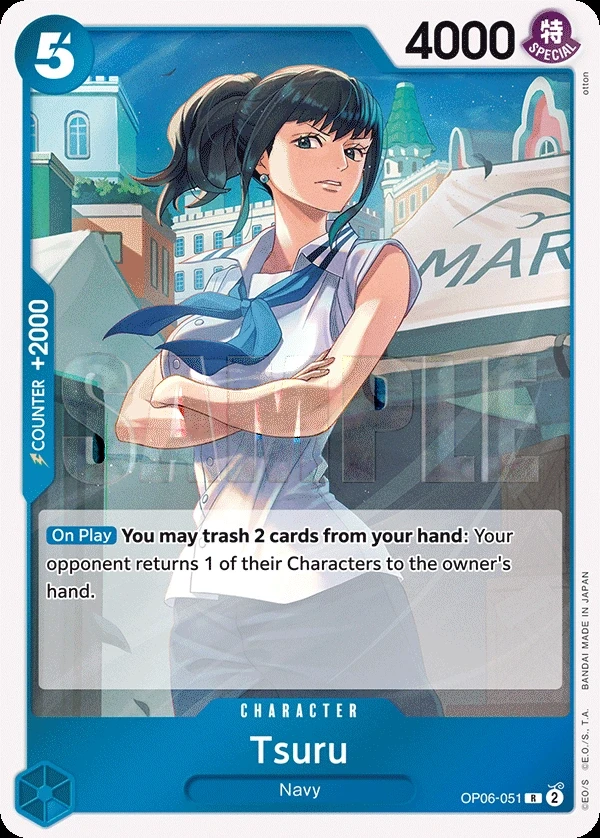 Tsuru (OP06-051) One Piece card