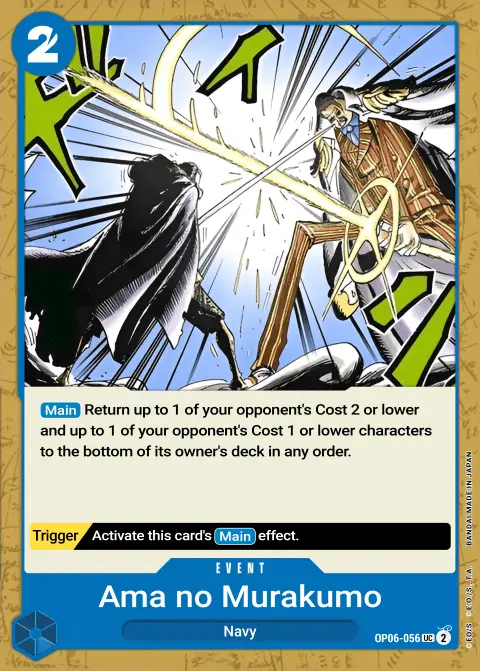 Ama no Murakumo Sword (OP06-056) One Piece card