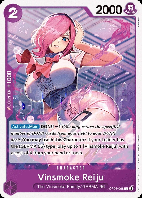 Vinsmoke Reiju (OP06-068) One Piece card
