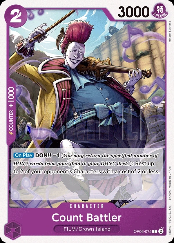 Count Battler (OP06-075) One Piece card