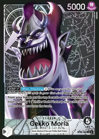 Gecko Moria (OP06-080) One Piece card