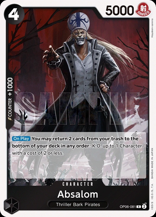 Absalom (OP06-081) One Piece card