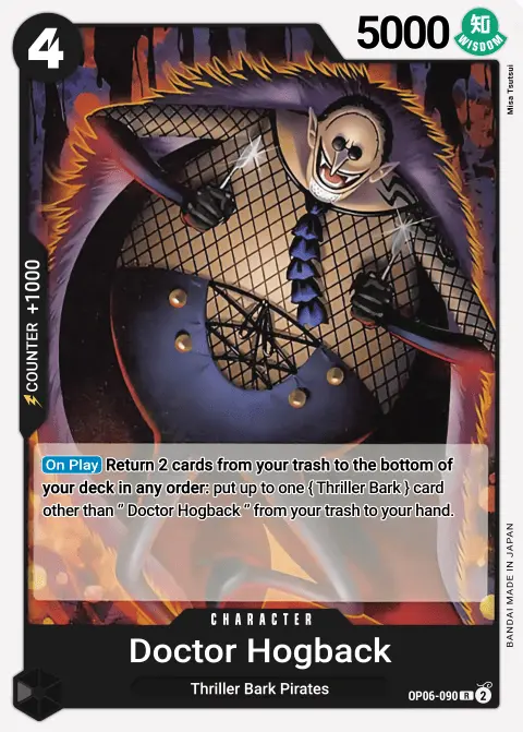 Dr. Hogback (OP06-090) One Piece card