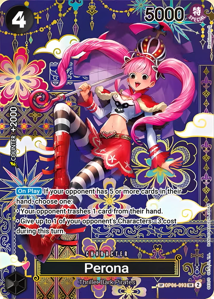 Perona (OP06-093_p5) SP One Piece card