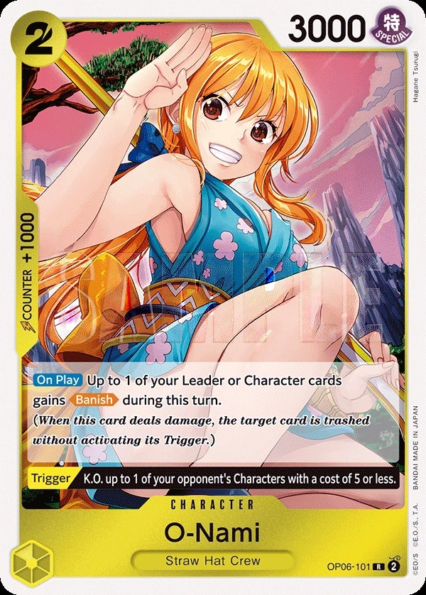 O-Nami (OP06-101) One Piece card