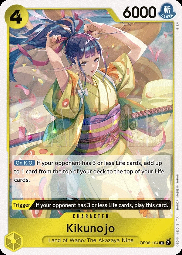 Kikunojo (OP06-104) One Piece card