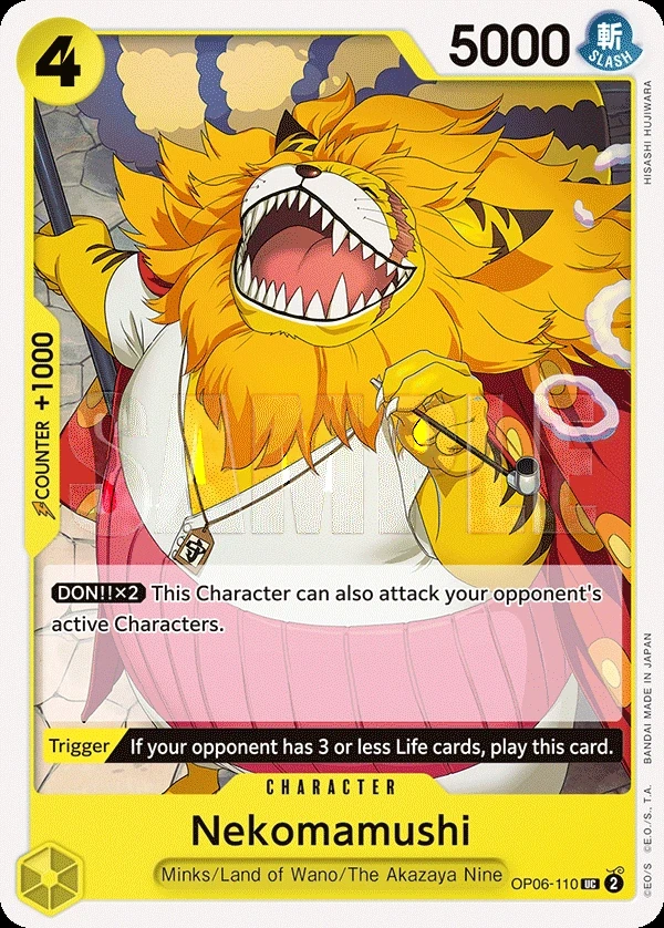 Nekomamushi (OP06-110) One Piece card