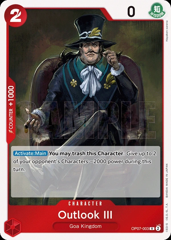 Outlook III (OP07-003) One Piece card