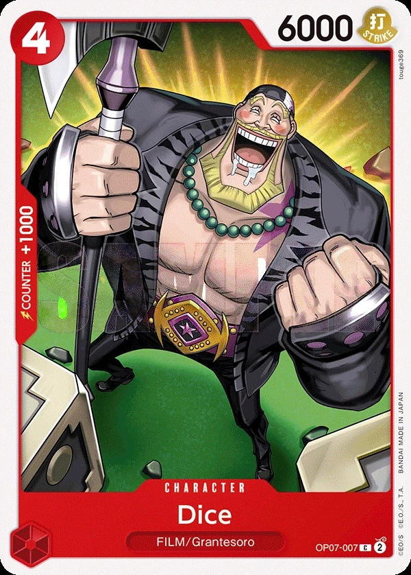 Dice (OP07-007) One Piece card