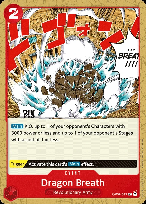 Dragon Breath (OP07-017) One Piece card