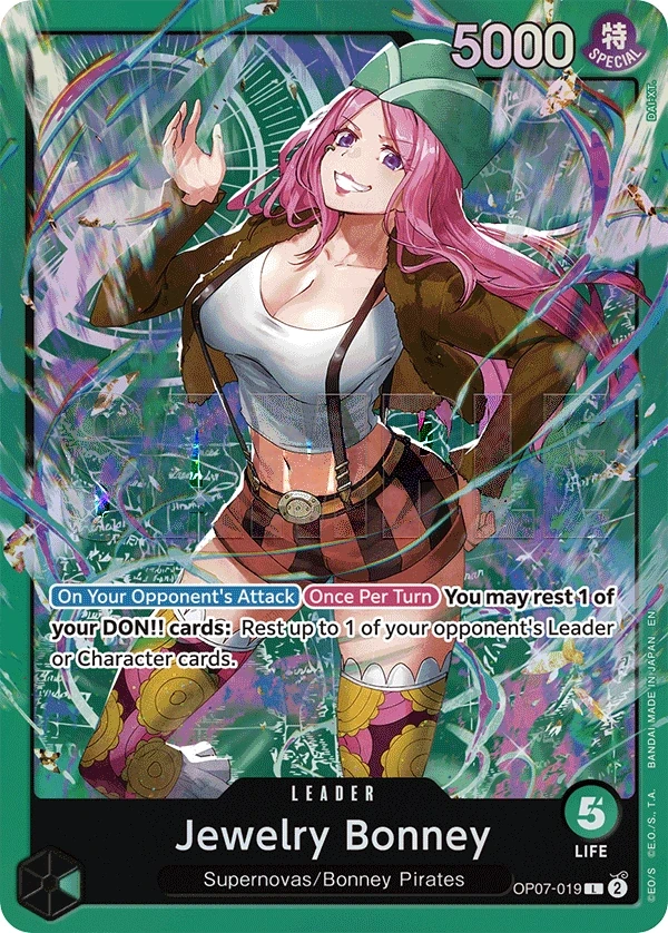 Jewelry Bonney (OP07-019_p3) Alt Art One Piece card