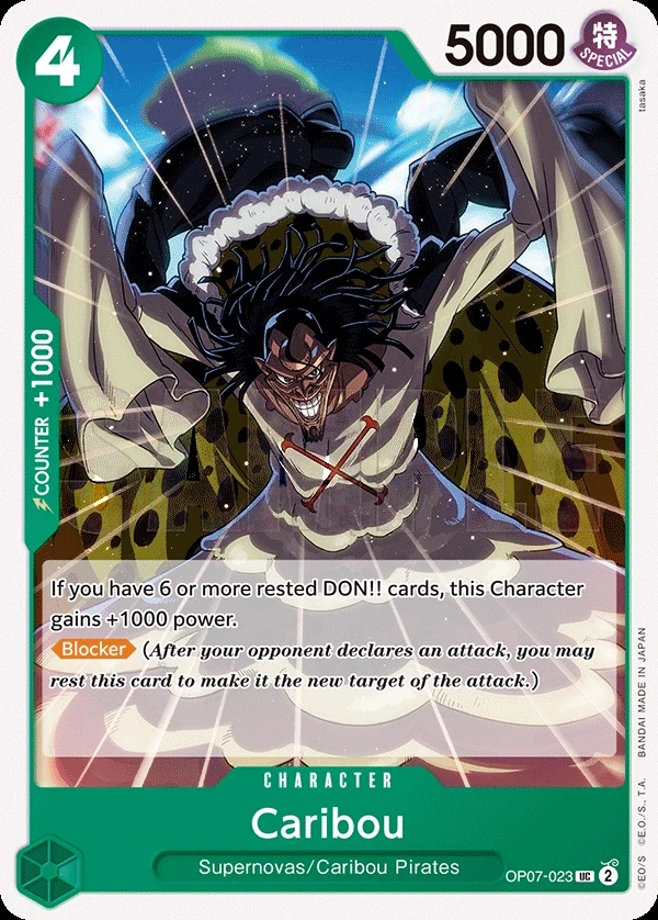 Caribou (OP07-023) One Piece card