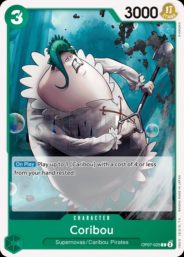 Coribou (OP07-025) One Piece card