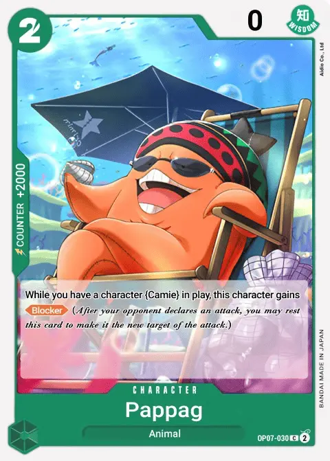 Pappag (OP07-030) One Piece card