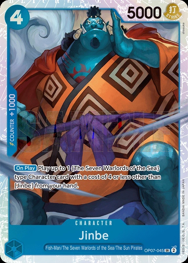 Jinbe (OP07-045) One Piece card