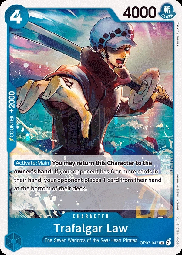Trafalgar Law (OP07-047) One Piece card
