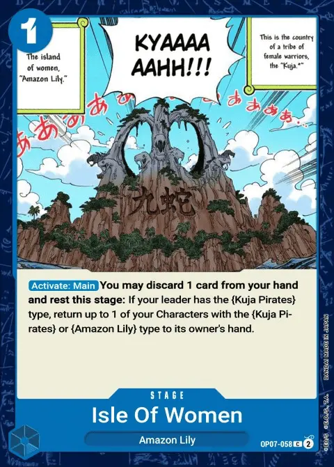 Island of Women (OP07-058) One Piece card