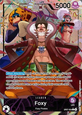 Foxy (OP07-059) One Piece card