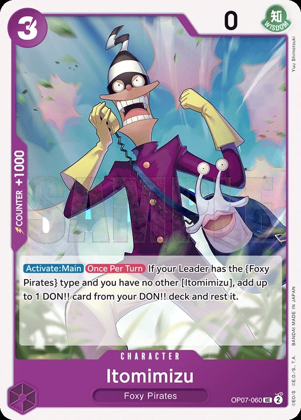 Itomimizu (OP07-060) One Piece card