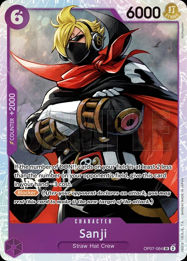 Sanji (OP07-064) One Piece card