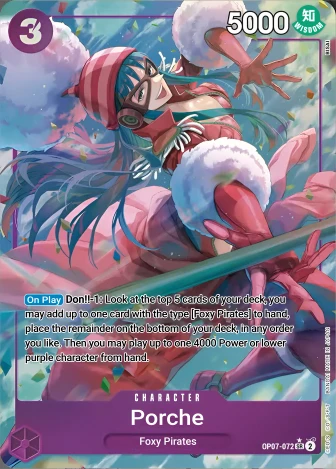 Porche (OP07-072) One Piece card