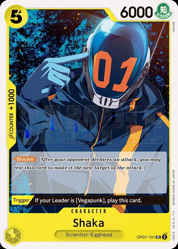 Shaka (OP07-101) One Piece card