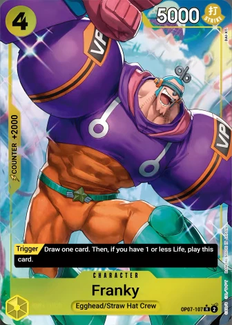 Franky (OP07-107) One Piece card