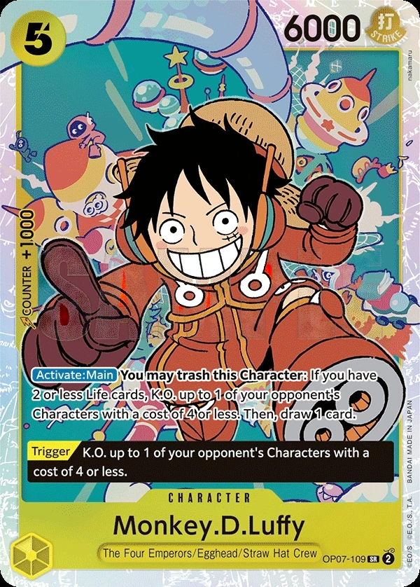 Monkey.D.Luffy (OP07-109) One Piece card