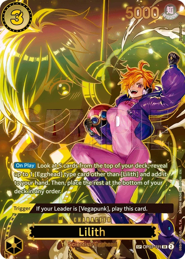 Lilith (OP07-111_p2) SP One Piece card