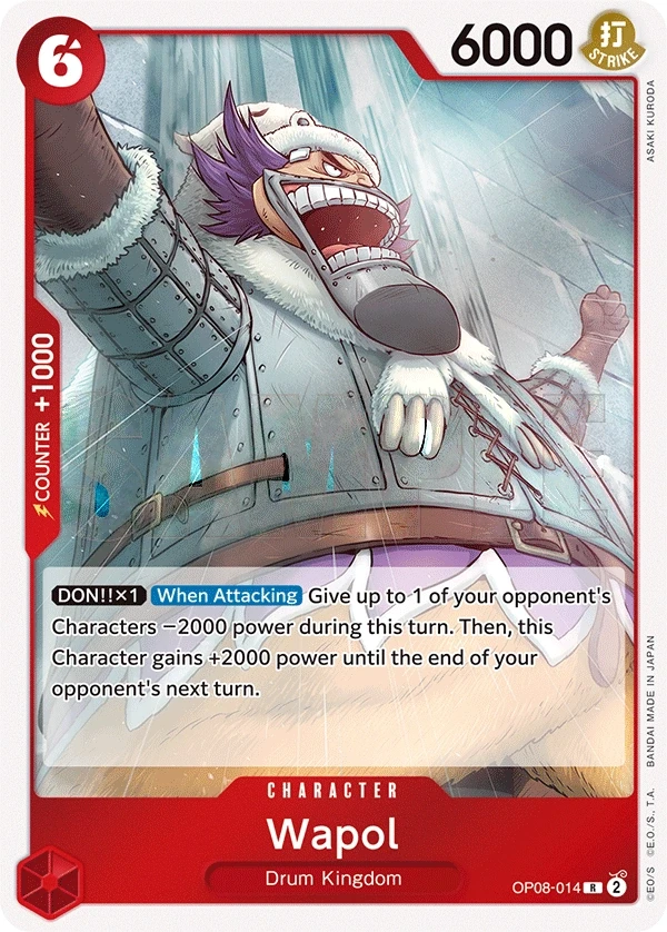 Wapol (OP08-014) One Piece card