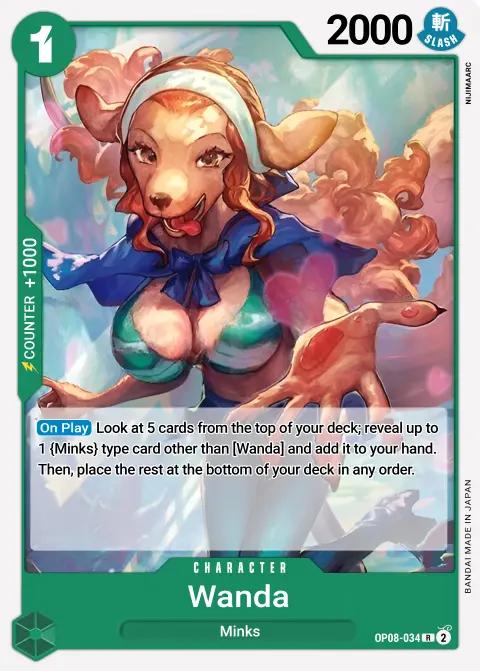 Wanda (OP08-034) One Piece card