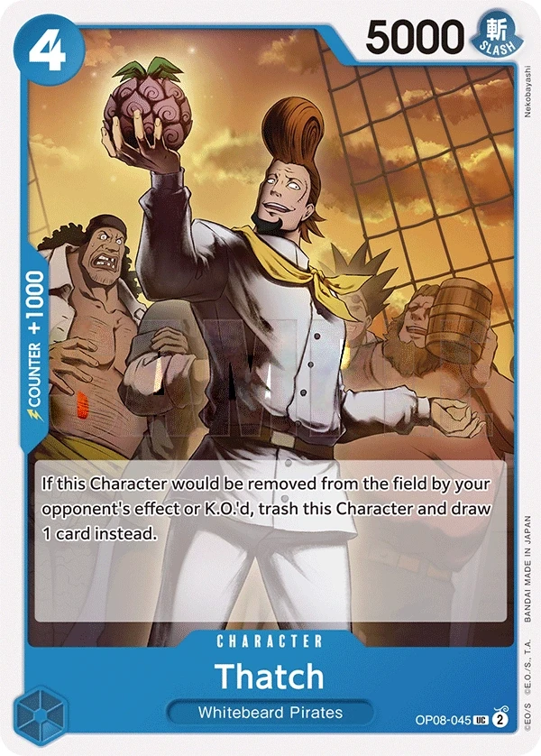 Thatch (OP08-045) One Piece card