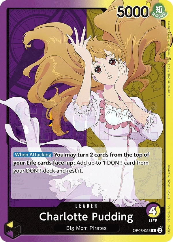 Charlotte Pudding (OP08-058) One Piece card