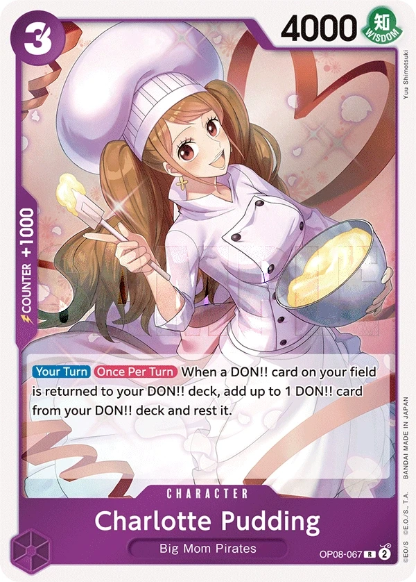 Charlotte Pudding (OP08-067) One Piece card