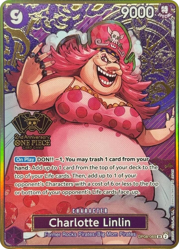 Charlotte Linlin (OP08-069_p2) Alt Art One Piece card