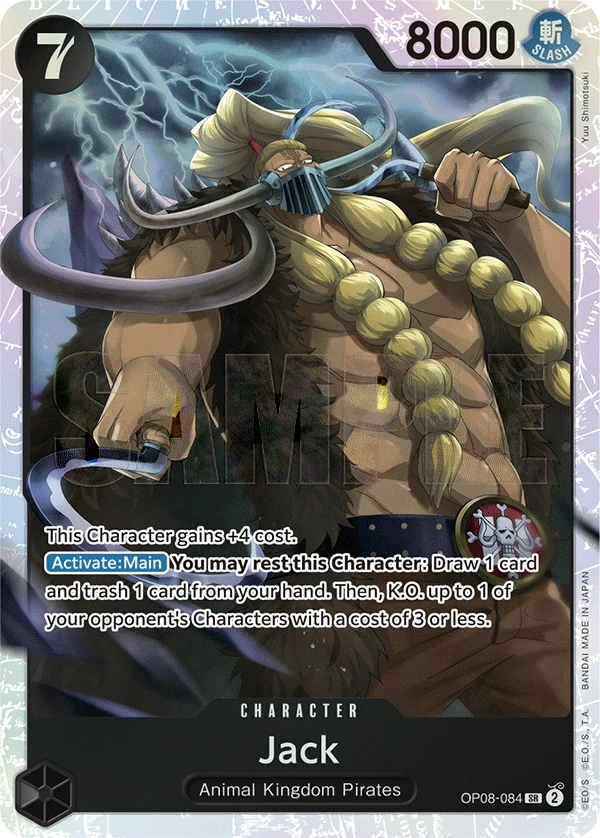 Jack (OP08-084) One Piece card