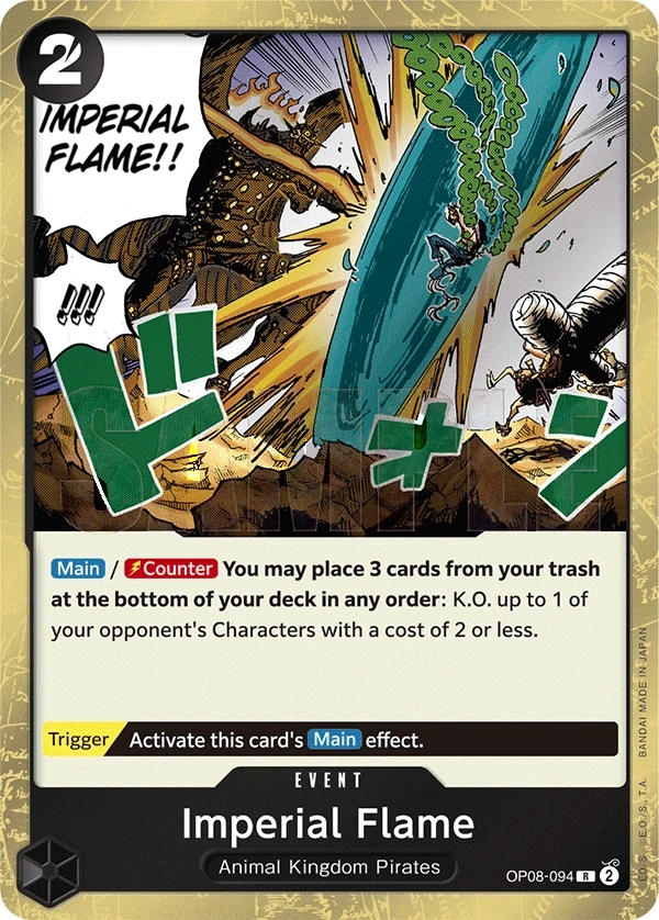 Imperial Flame (OP08-094) One Piece card