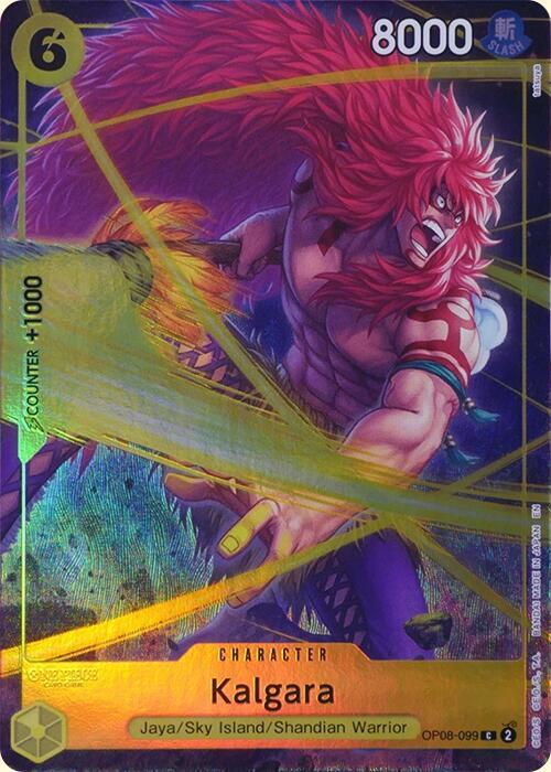 Kalgara (OP08-099_p2) Alt Art One Piece card