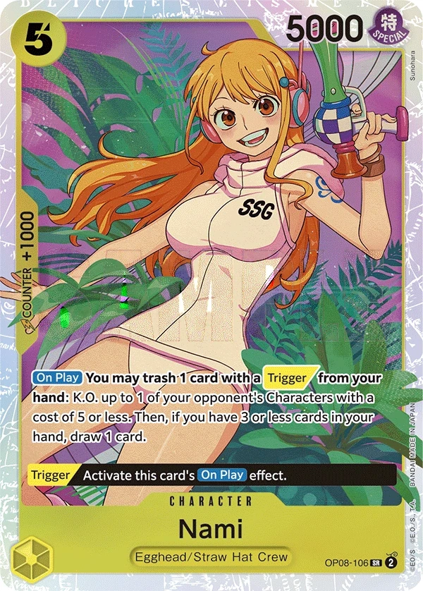 Nami (OP08-106) One Piece card