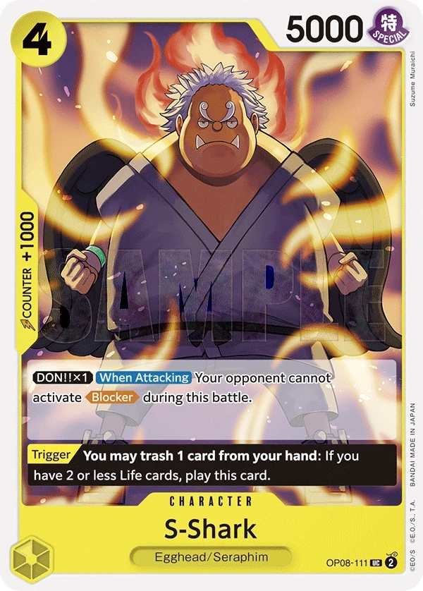S-Shark (OP08-111) One Piece card