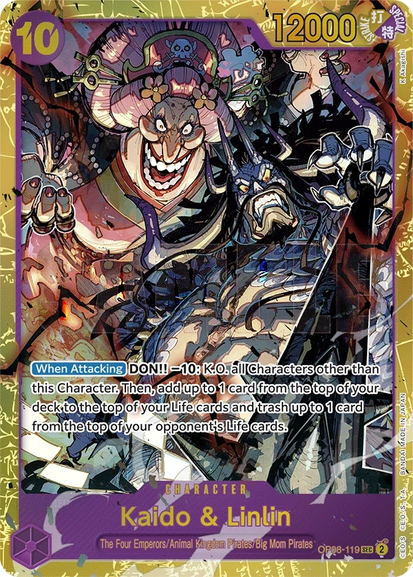 Kaido & Linlin (OP08-119) One Piece card
